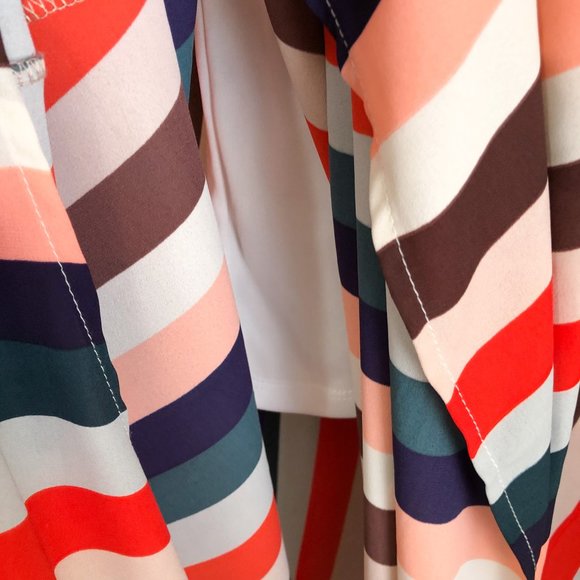 Newbury Kustom Rainbow Striped Maxi Dress - Picture 5 of 8